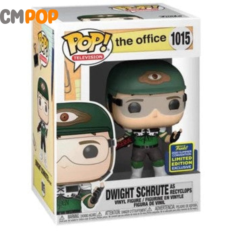 Dwight Schrute As Recyclops - #1015 - Funko Pop! - The Office - 2020 Summercon Exclusive