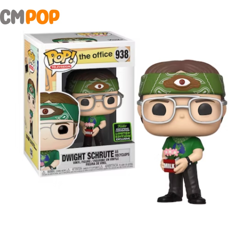Dwight Schrute As Recyclops - #938 - Funko Pop! - The Office - 2020 Spring con Exclusive