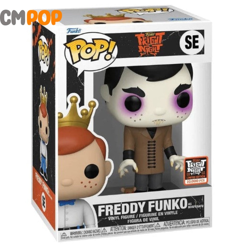 Freddy Funko as Nosferatu - #SE - Funko Pop! - Funko Limited 10,000 Pieces Exclusive