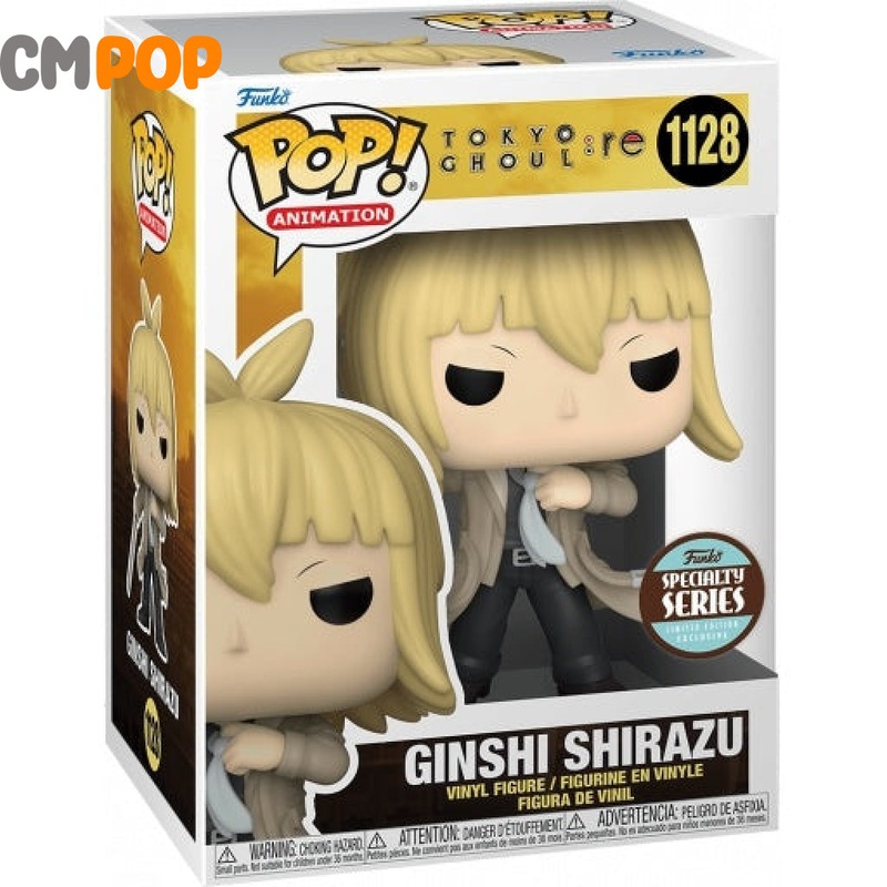 Ginshi Shirazu - #1128 - Funko Pop! - Tokyo Ghoul - Specialty - Special Edition Exclusive