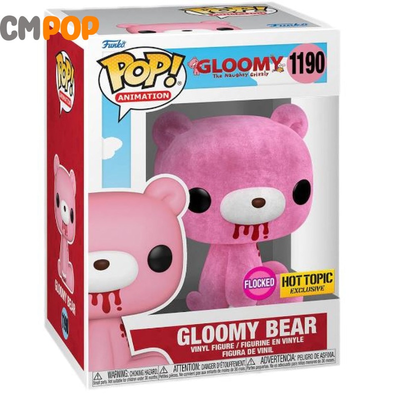 Gloomy Bear Flocked - #1190 - Funko Pop! - Hot Topic Exclusive