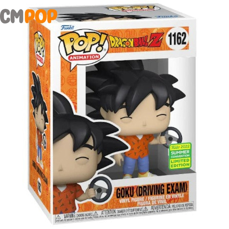 Goku Driving Exam - #1162 - Funko Pop! - Dragonball Z - 2022 Summer Convention Exclusive
