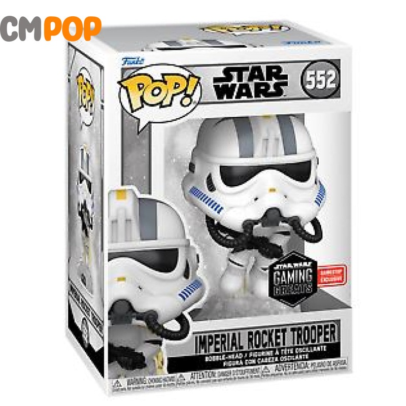 Imperial Rocket Trooper - #552 - Funko Pop! - Star Wars - Gamestop Exclusive