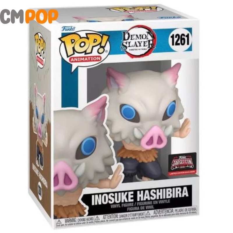 Inosuke Hashibira - #1261 - Funko Pop! - Demon Slayer - Targetcon Exclusive
