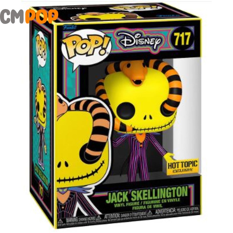 Jack Skellington - #717 - Funko Pop! - Nightmare Before Christmas - Hot Topic Exclusive