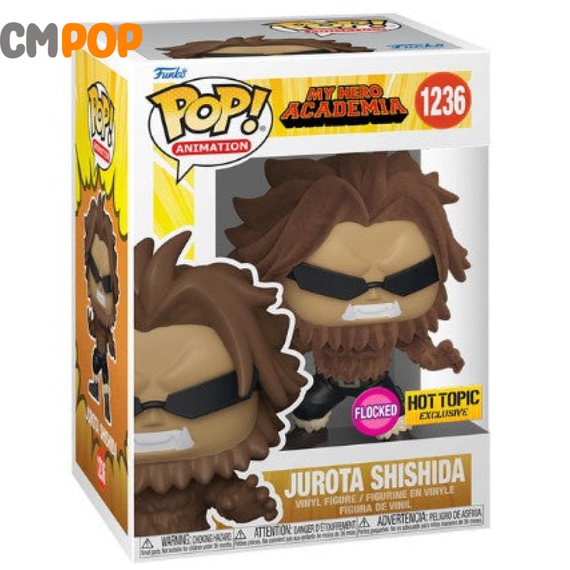 Jurota Shishida Flocked - #1236 - Funko Pop! - My Hero Academia - Hot Topic Exclusive