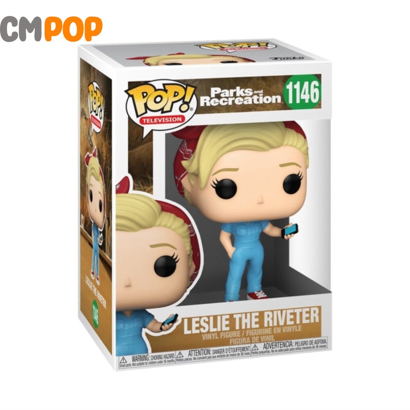 Leslie The Riveter - #1146 - Funko Pop! - Parks And Rec