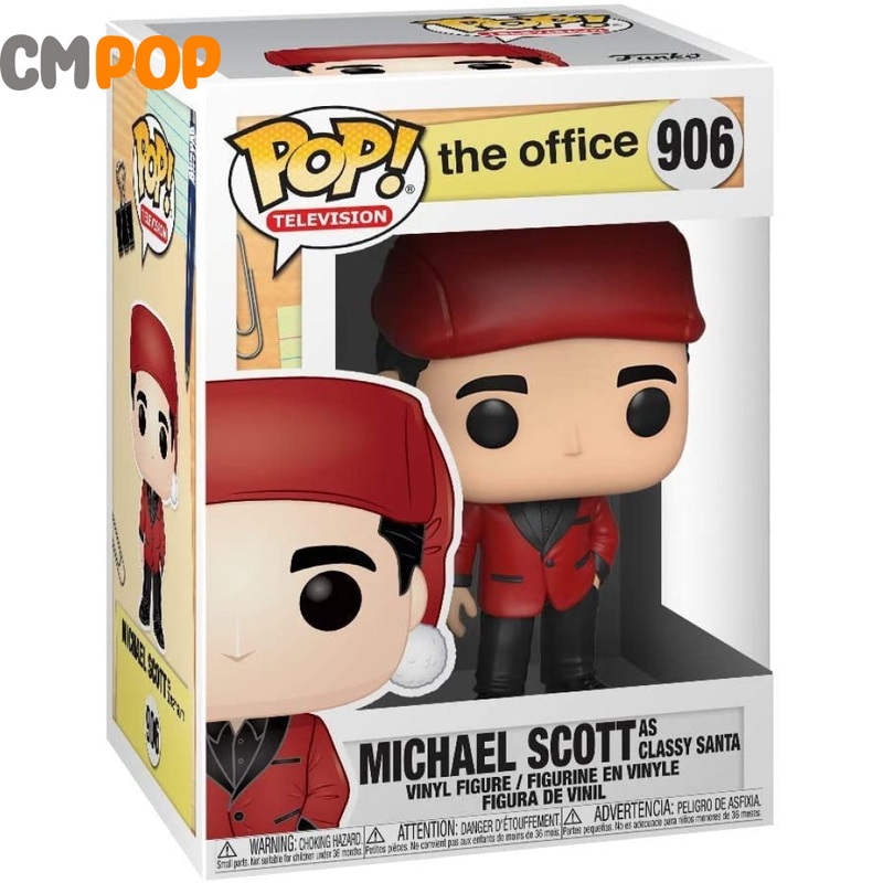 Michael Scott Classy Santa - #906 - Funko Pop! - The Office