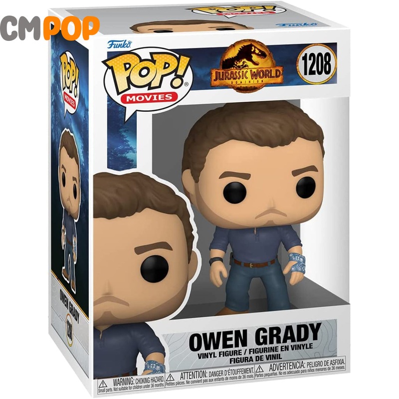 Owen Grady - #1208 - Funko Pop! - Jurassic World