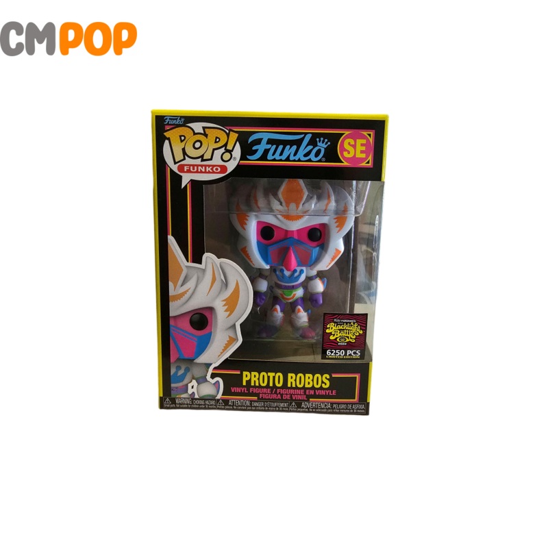 Proto Robos Blacklight - #SE - Funko Pop! - Funko Limited 6250 Pieces - 8.5/10 condition
