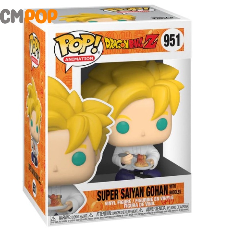 Super Saiyan Gohan with Noodles - #951 - Funko Pop! - Dragon Ball Z