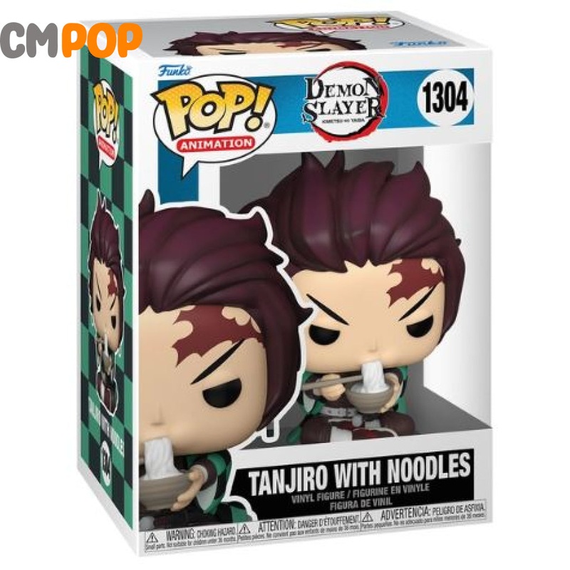 Tanjiro With Noodles - #1304 - Funko Pop! - Demon Slayer