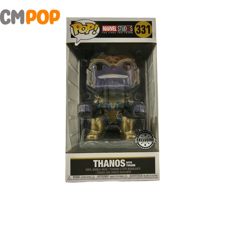 Thanos with throne - #331 - Funko Pop! - Marvel Studios - Special Edition Exclusive