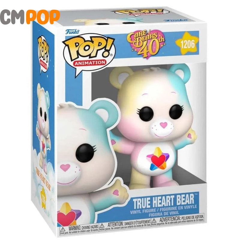 True Heart Bear - #1206 - Funko Pop! - Care Bears 40th