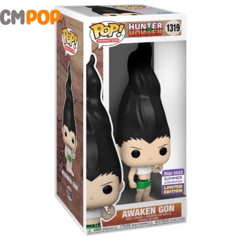 Awaken Gon - #1319 - Funko Pop! - 2023 Summer Convention Exclusive -  Hunter x Hunter