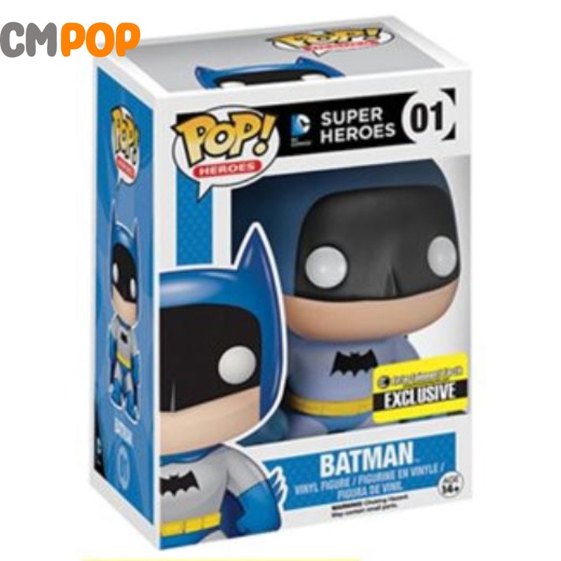 Batman #01 - Funko Pop! - DC - Super Heroes EE Exclusive