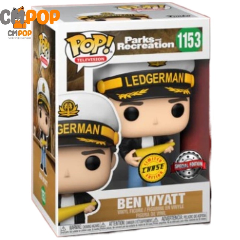 Ben Wyatt Chase Exclusive - #1153 - Funko Pop! - Parks and Rec