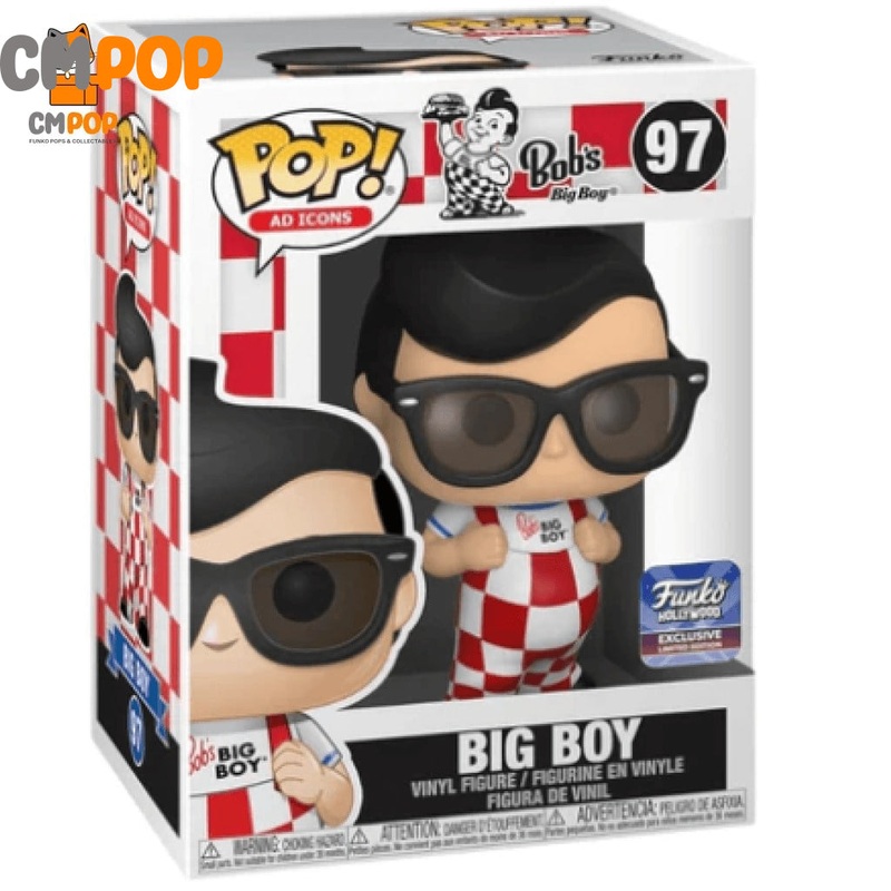 Big Boy - #97 - Funko Pop! - Bob's Big Boy - Ad Icons - Funko Hollywood Exclusive