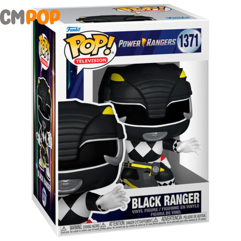 Black Ranger - #1371 - Funko Pop! - Power Rangers