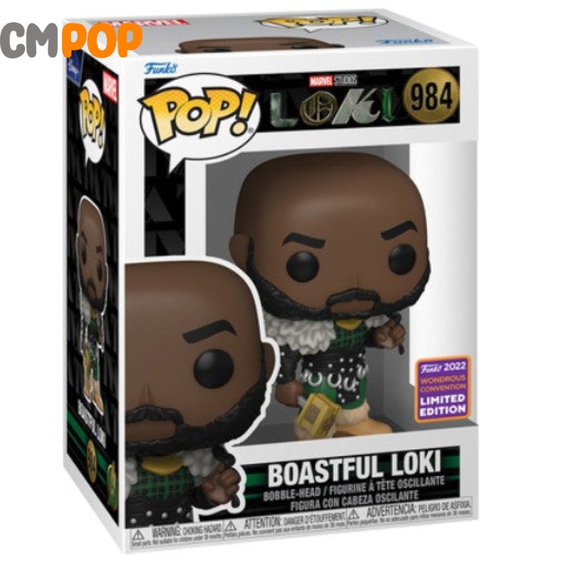 Boastful Loki - #984 - Funko Pop! - Marvel Loki - Wonderous Convention 2022 Exclusive