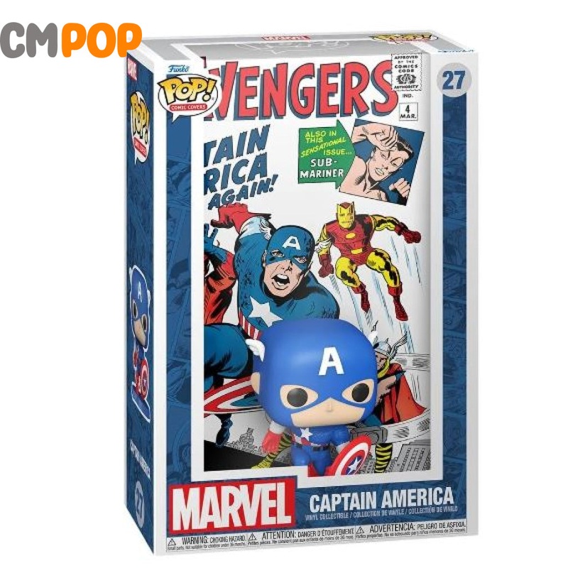 Captain America Comic Cover - #27 - Funko Pop! - Marvel - Avengers