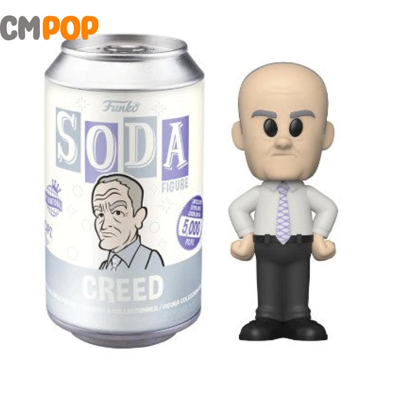 Creed - Funko Vinyl Soda - 5,000 Pieces - The Office - TV - Chance Of Chase