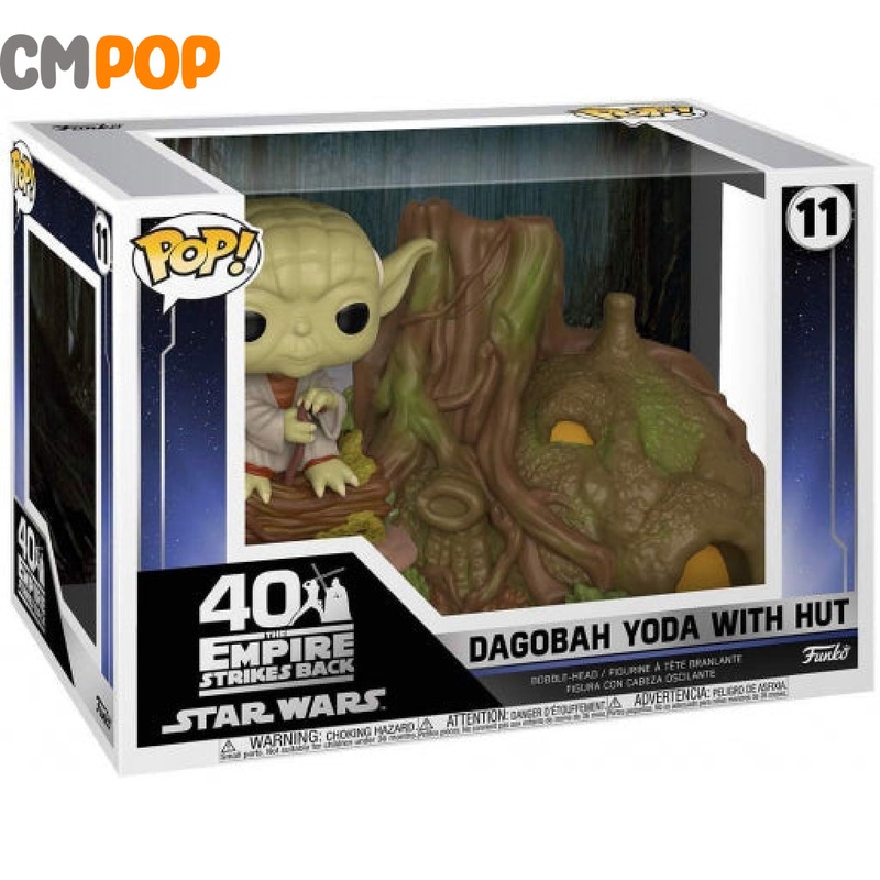 Dagobah Yoda With Hut - #11 - Funko Pop! - Star Wars - POP Town