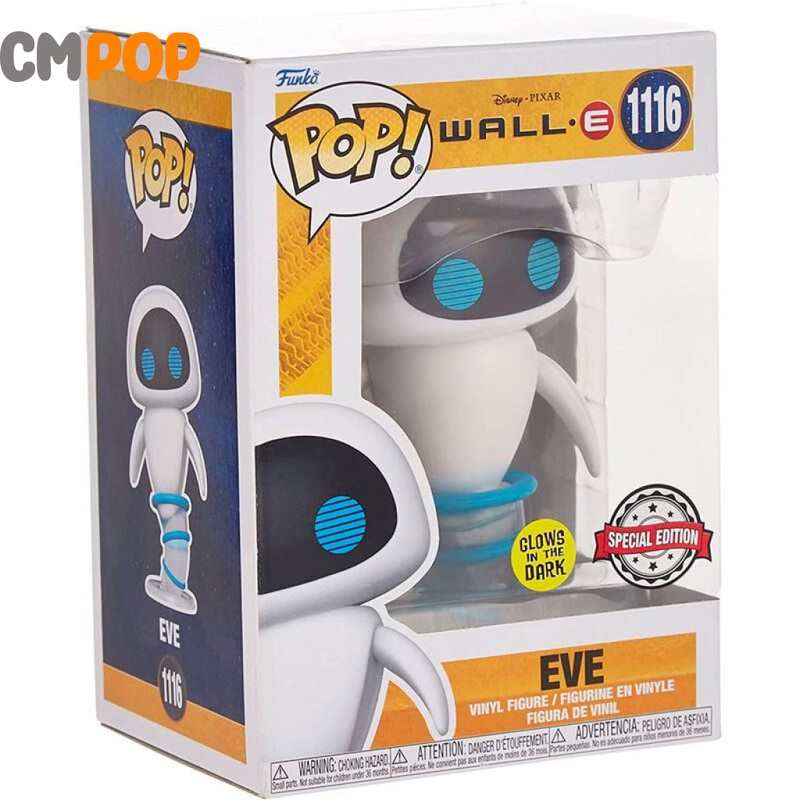 Eve GITD - #1116 - Funko Pop! -  Wall-e - Special Edition Exclusive