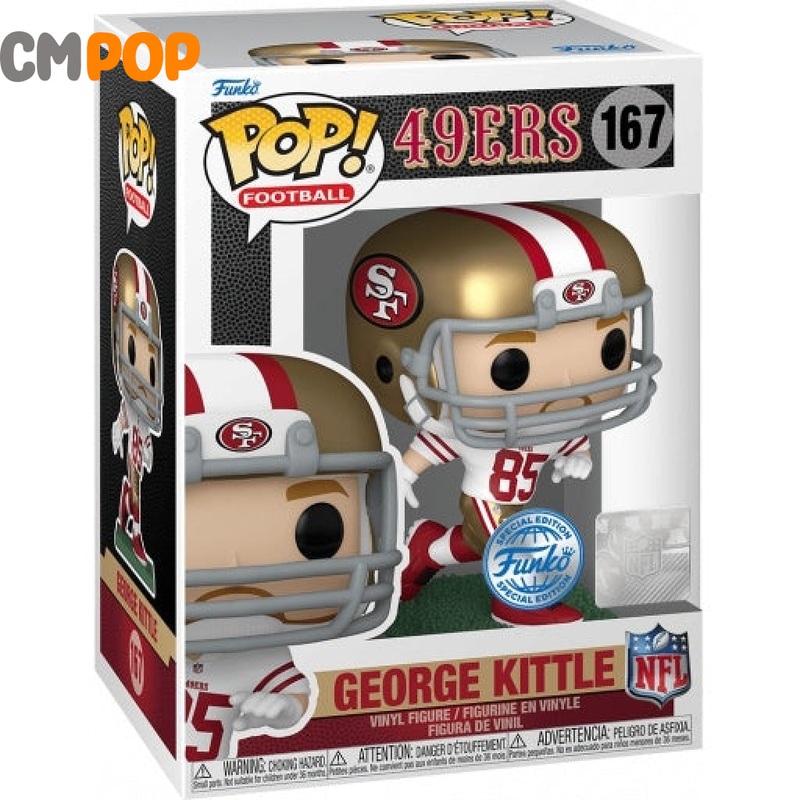 George Kittle - San Francisco 49ers - #167 - Funko Pop! - NFL - Sports