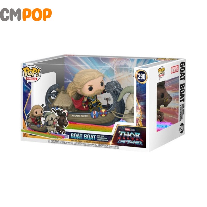 Goat Boat - With Thor, Toothgnasher & Toothgrinder - Funko Pop! - Marvel - Thor Love And Thunder - POP Moment