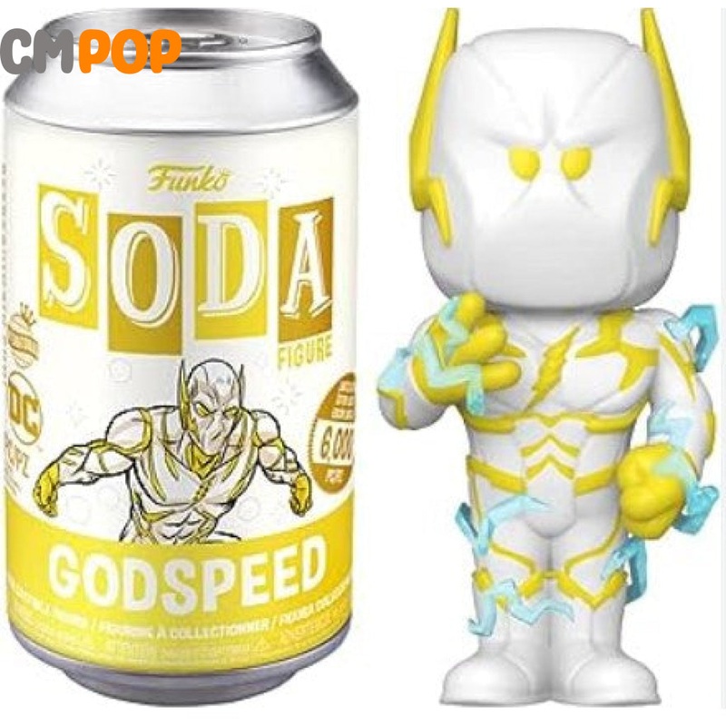 Godspeed - Funko Vinyl Soda - 6,000 Pieces - The Flash - DC - Chance Of Chase