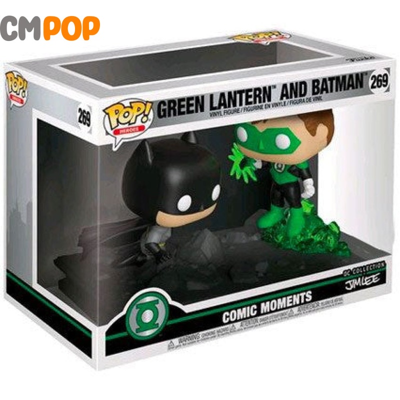 Green Lantern And Batman - #269 - Funko Pop! - DC - Comic Moments