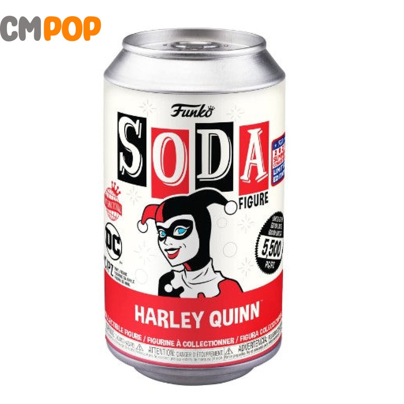 Harley Quinn With Mallet - Funko Vinyl Soda - 5500 Pieces - DC - Chance Of Chase