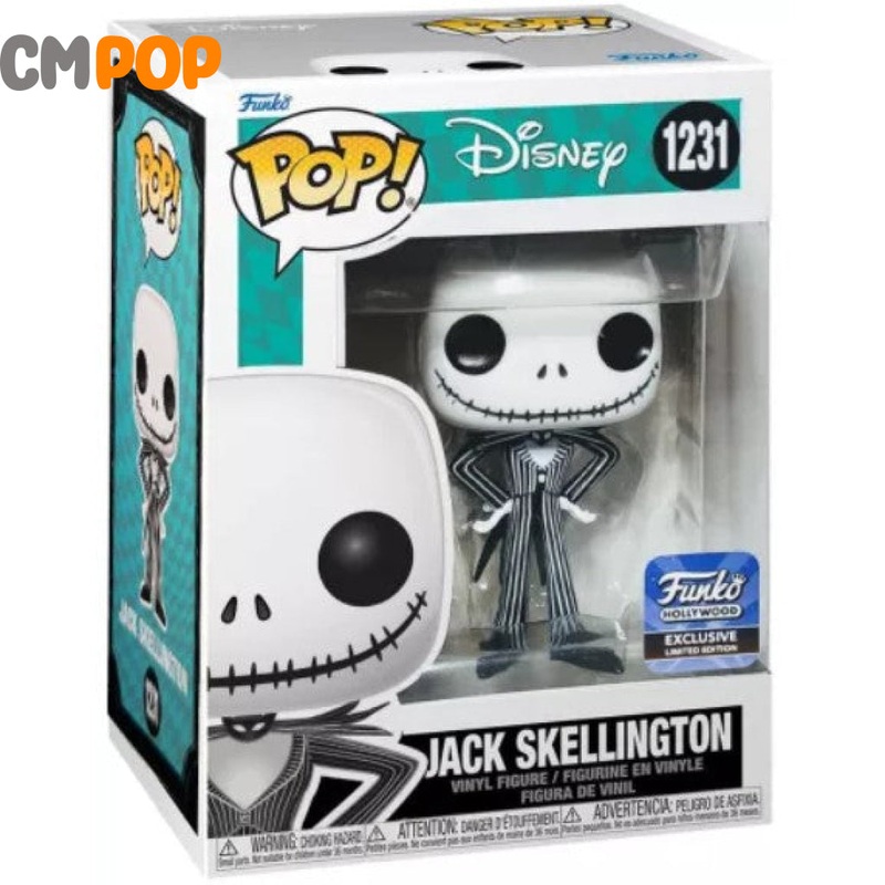 Jack Skellington - #1231 - Funko Pop! - Nightmare Before Christmas - Funko Hollywood Exclusive