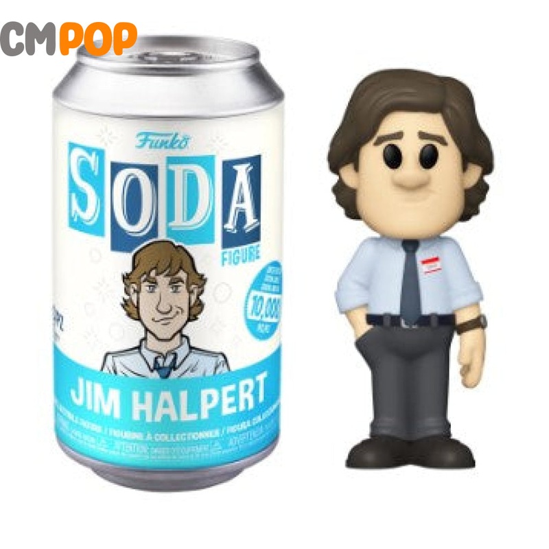 Jim Halpert - Funko Vinyl Soda - 10,000 Pieces - The Office - TV - Chance Of Chase