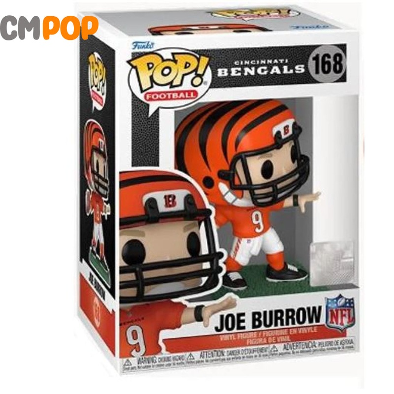Joe Burrow - Cincinnati Bengals - #168 - Funko Pop! - NFL - Sports