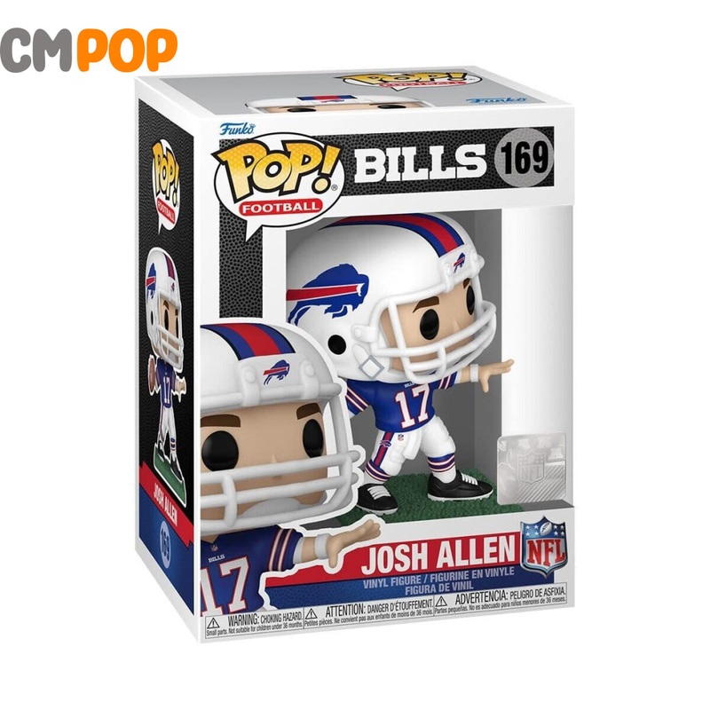 Josh Allen Away Jersey - Buffalo Bills - #169 - Funko Pop! - NFL - Sports