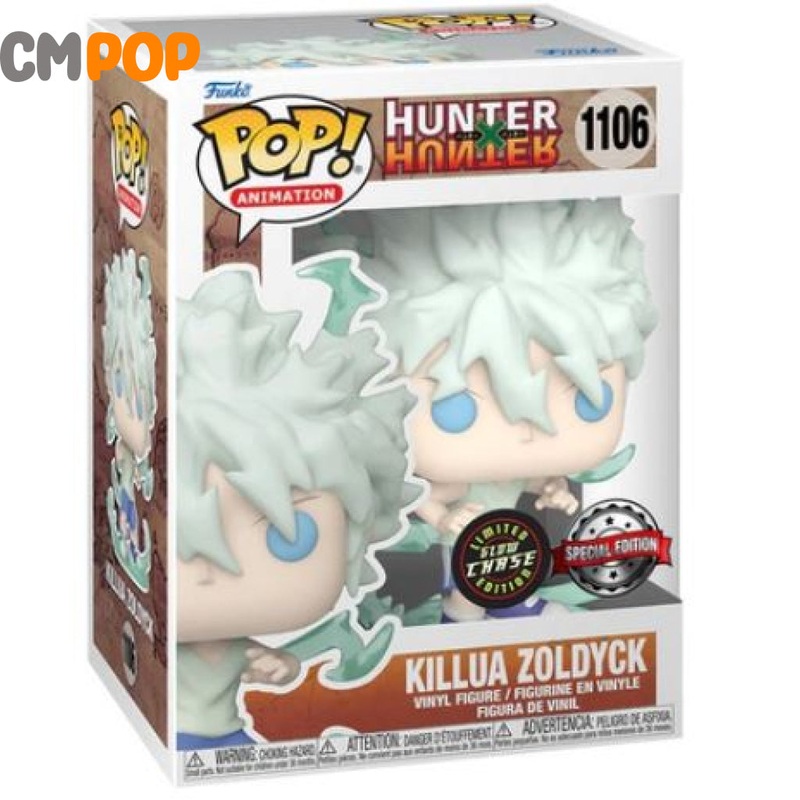Killua Zoldyck Chase Exclusive - #1106 - Funko Pop! - Hunter x Hunter - Special Edition