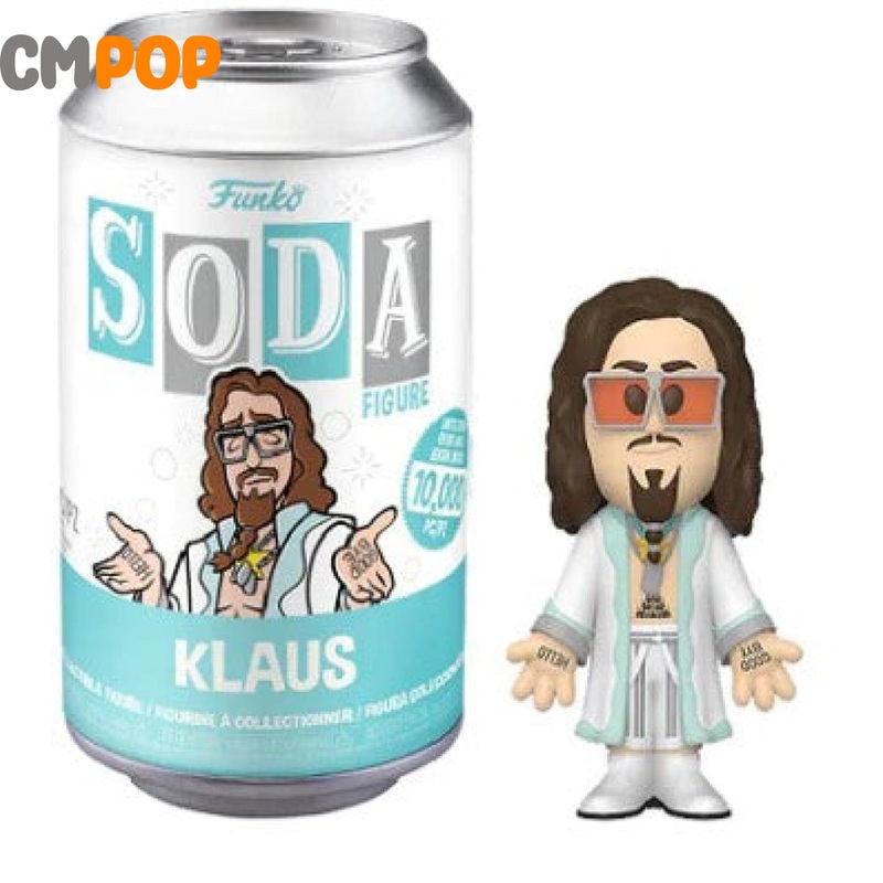Klaus  - Funko Vinyl Soda - 10,000 Pieces - The Umbrella Academy - TV - Chance Of Chase