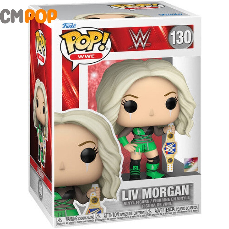 Liv Morgan With WWE Belt- #130 - Funko Pop! - WWE
