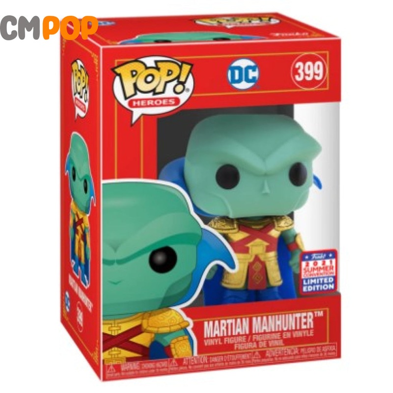 Martian Manhunter- #399 - Funko Pop! - DC - Batman - Summer 2021 Exclusive