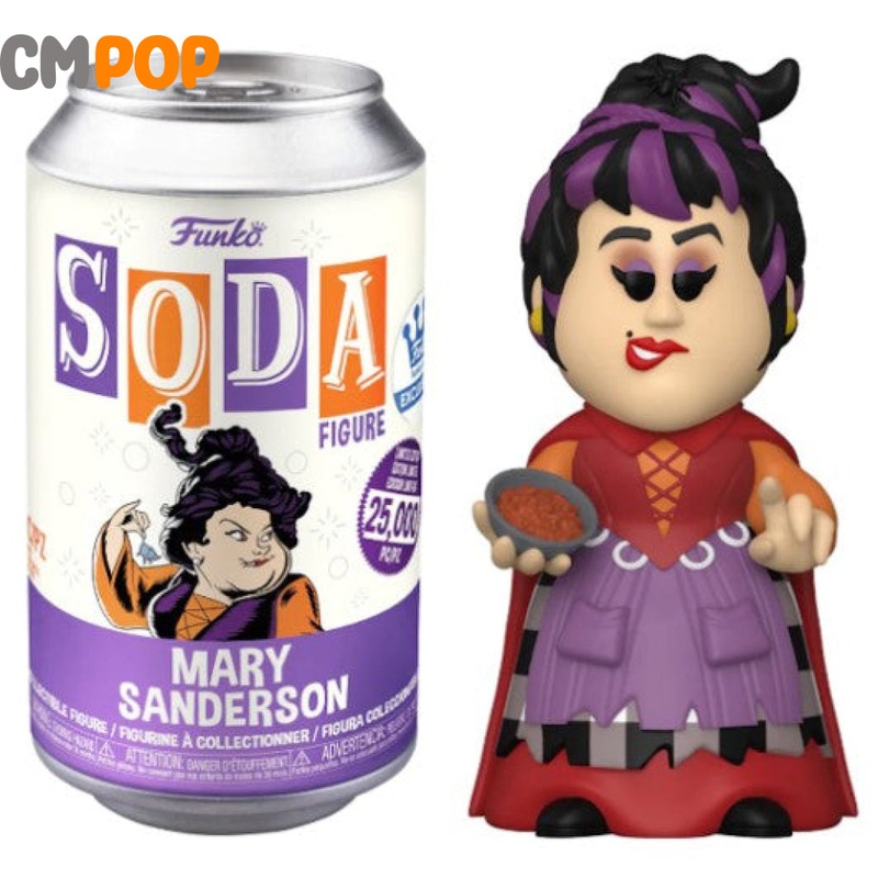 Mary Sanderson - Funko Vinyl Soda - 25,000 Pieces - Hocus Pocus - Movie - Chance Of Chase