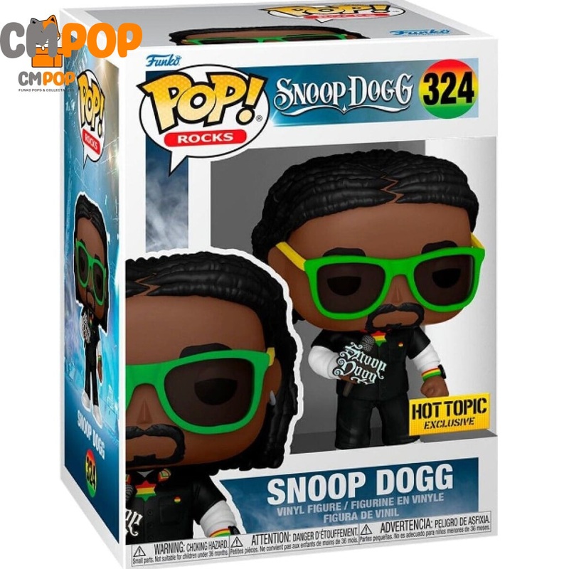 Snoop Dogg - #324- Funko Pop! - Snoop Dogg Hot Topic Exclusive