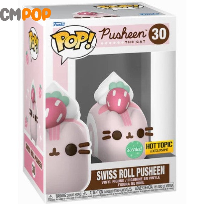 Swiss Roll Pusheen - #30 - Funko Pop! - Pusheen - Scented Hot Topic Exclusive