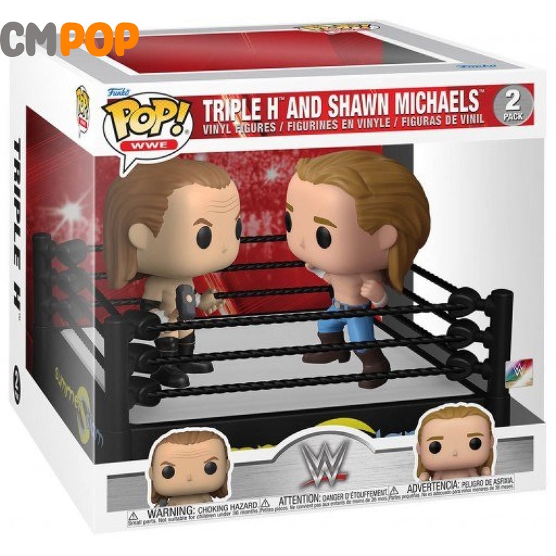 Triple H And Shawn Michaels - Summerslam - Funko Pop! - WWE - POP Moment