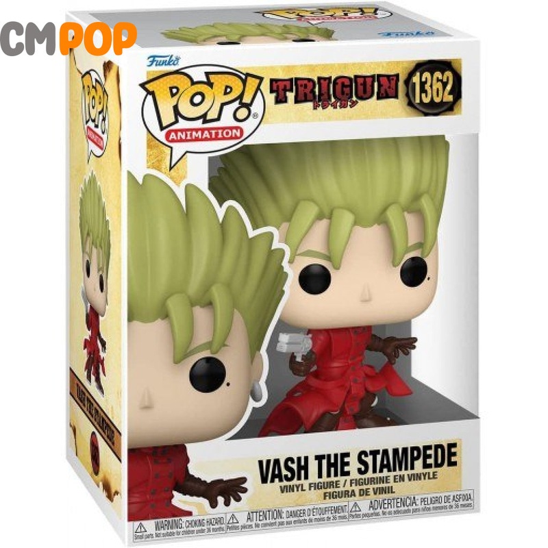 Vash The Stampede - #1362 - Funko Pop! - Anime - Trigun