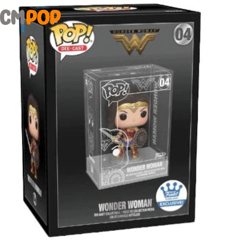 Wonder Woman Diecast sealed - #04 - Funko Pop! - Funko Shop Exclusive