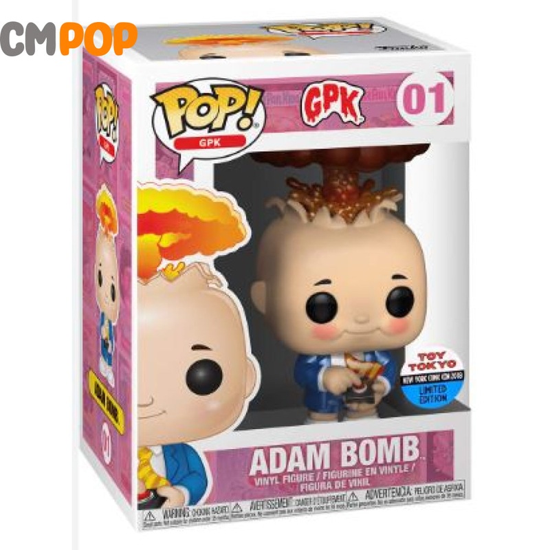 Adam Bomb - #01 - Funko Pop! - GPK - Toy Tokyo NYCC 2019 Exclusive