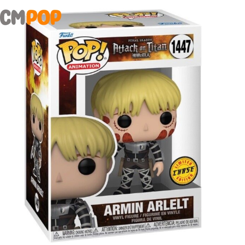 Armin Arelt - #1447 - Funko Pop! - Attack On Titan - Anime - Chase
