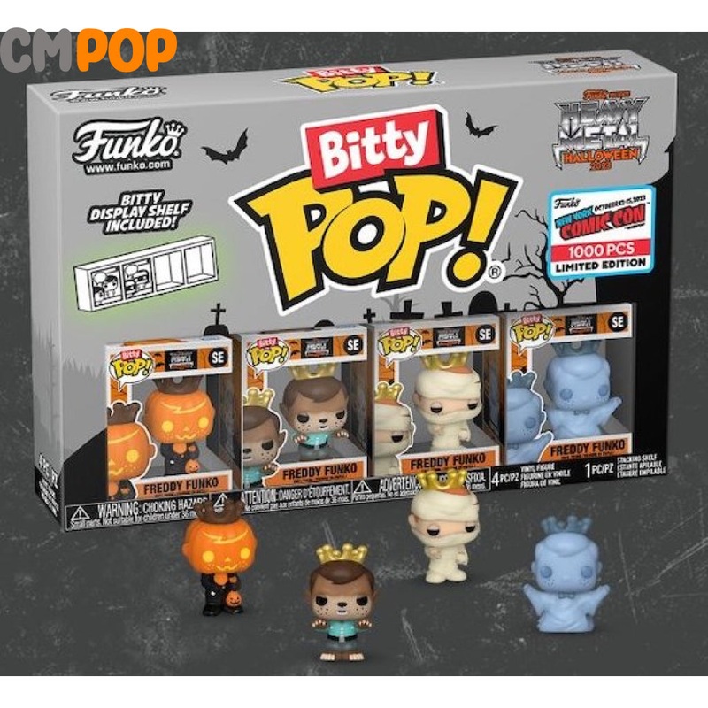 Bitty Pop! - Funko Bitty Pop! - NYCC 2023 Stickered Convention 1000 Piece Exclusive - Heavy Metal Halloween